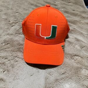 Adidas Men’s Miami Hurricanes Superlite Aeroredy Adjustable Hat